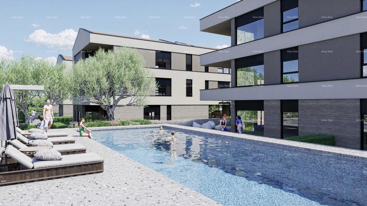 Vendita di appartamenti in moderna costruzione con piscina comune, Fažana!