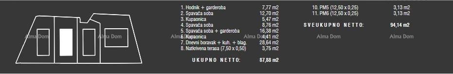 Vendita di appartamenti in nuova costruzione moderna con piscina comune, Fažana! B4