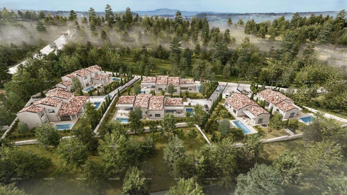 BARBAN - Terreno edificabile con progetto (casa con piscina), a 15 minuti dal mare