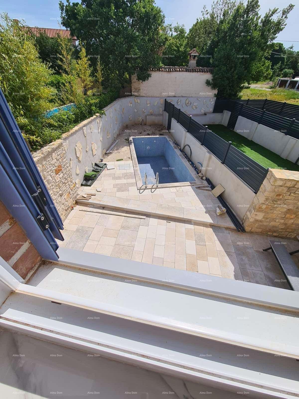 Ristrutturata casa in pietra con piscina – tranquillo villaggio vicino a Svetvinčenat