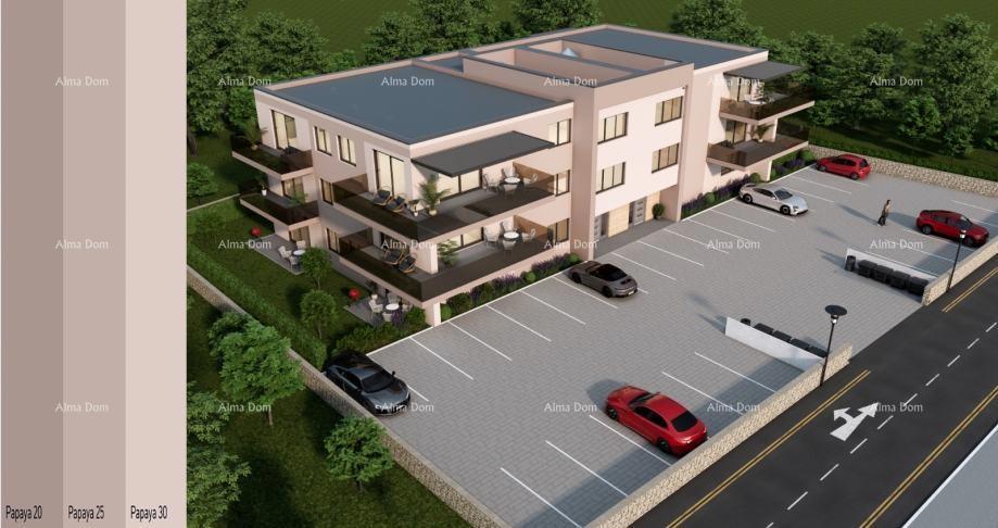 Appartamento bilocale con giardino, 84 m2 – Nuovo progetto a Tar!