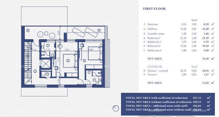 UMAG, Villa indipendente in un lussuoso resort! Vista mare! V 24