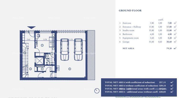 UMAG, Villa indipendente in un lussuoso resort! Vista mare! V 24