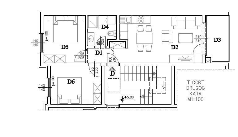 Vendita - Appartamento moderno in un nuovo complesso residenziale privato a Šijana, Pola! C-D