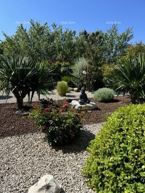 Casa Mediterranea con piscina e vista mare, Raša