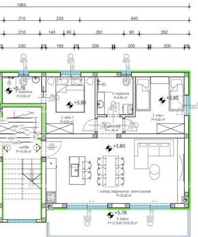 Vendita di un appartamento in nuova costruzione con vista mare, Umago, Finida!