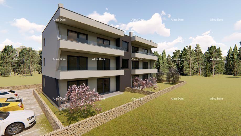 Vendita di un appartamento in nuova costruzione con vista mare, Umago, Finida!