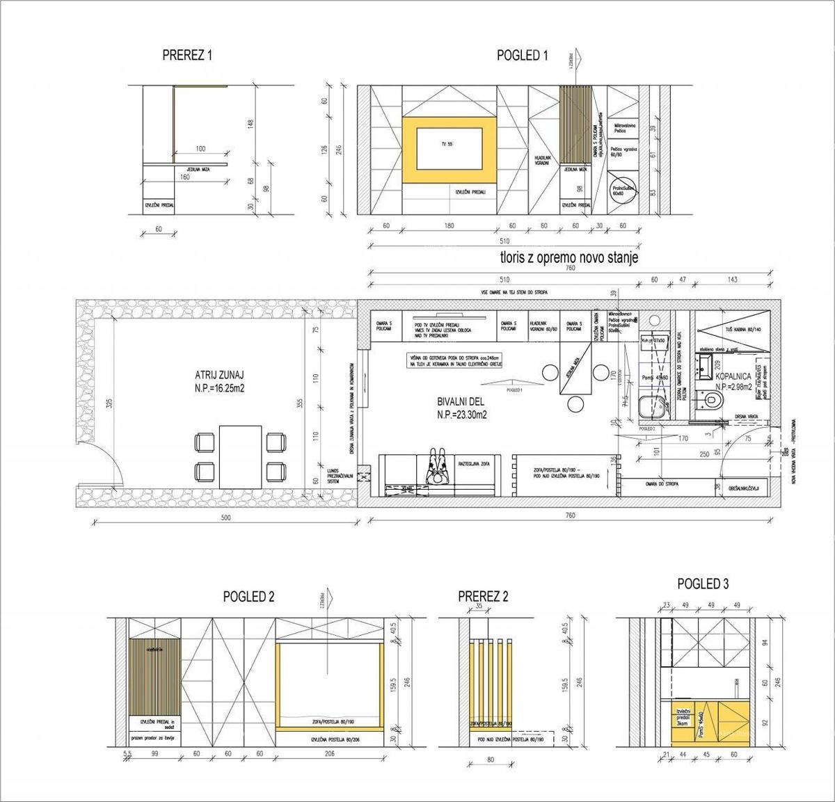 Monolocale recentemente ristrutturato, Cittanova, a 350 m dal mare