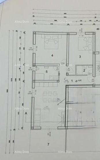 Novigrad – Nuova costruzione, appartamento di 81,22 m² con terrazza di 13 m².