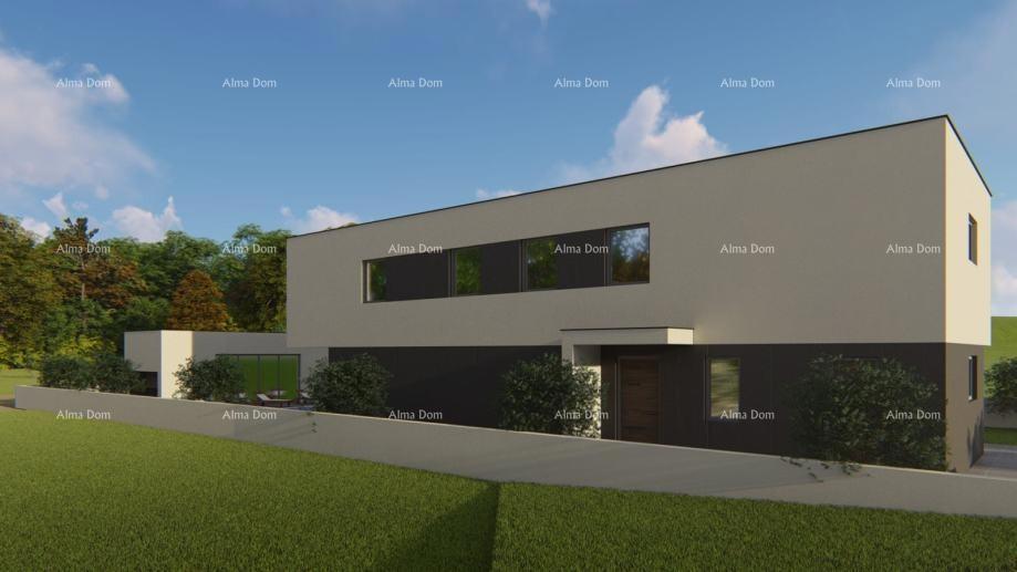 In vendita terreno edificabile di 787 m2 con permesso di costruzione – Svetvinčenat