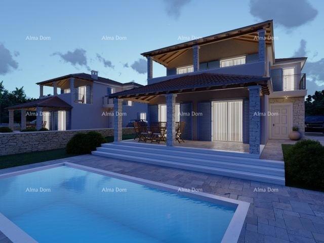 LIŽNJAN! VENDITA DI CASE IN COSTRUZIONE CON PISCINA.