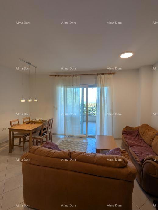 LABIN, Appartamento con vista mare e giardino