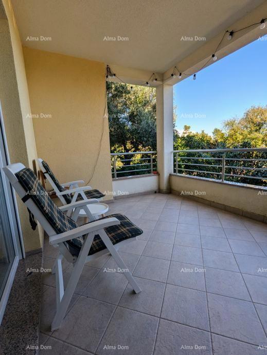 LABIN, Appartamento con vista mare e giardino