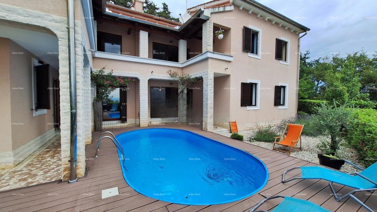 Bellissima casa familiare con vista mare – Veprinac, Opatija