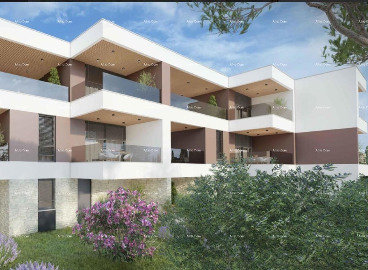 Vendita - appartamento al piano terra, in un nuovo complesso residenziale, Valdebek, Pola! Zg5 S1