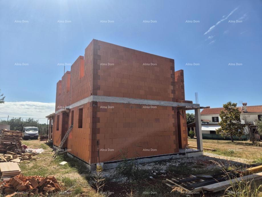 Vendita di una casa in costruzione con bella vista panoramica, Umago!