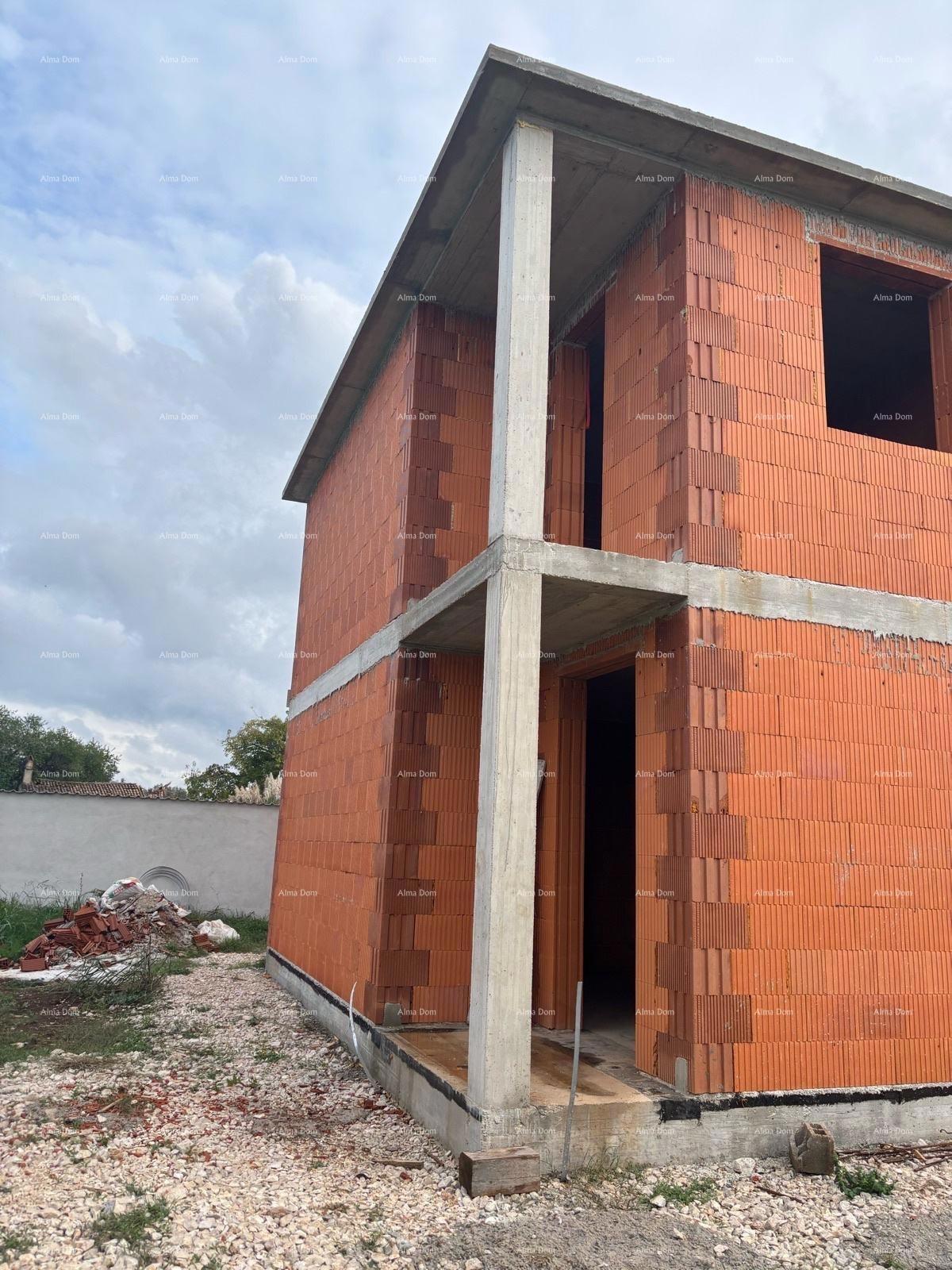 Vendita di una casa in costruzione con bella vista panoramica, Umago!