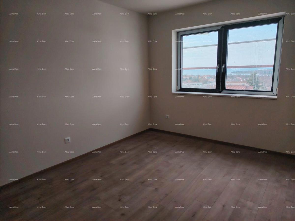 Poreč, Veli Maj, ATTICO CON VISTA PANORAMICA SUL MARE