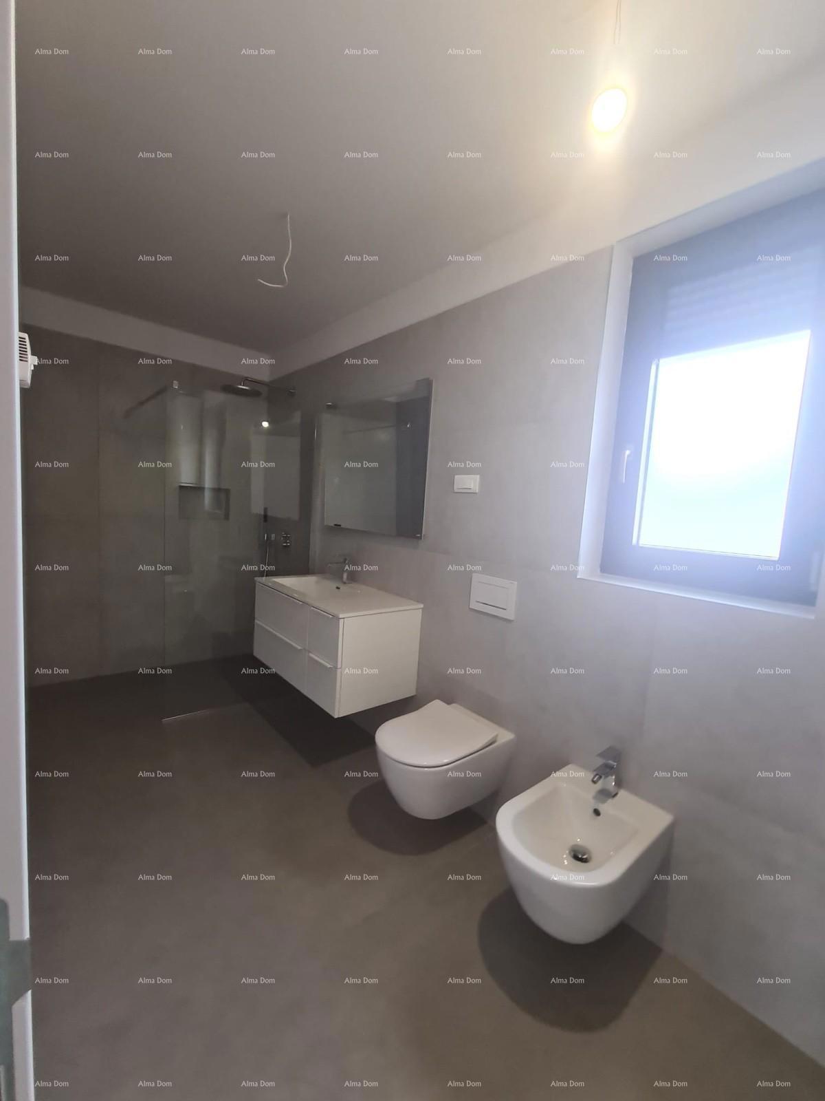 In vendita moderno, completamente nuovo appartamento a Ližnjan, 78,55 m²