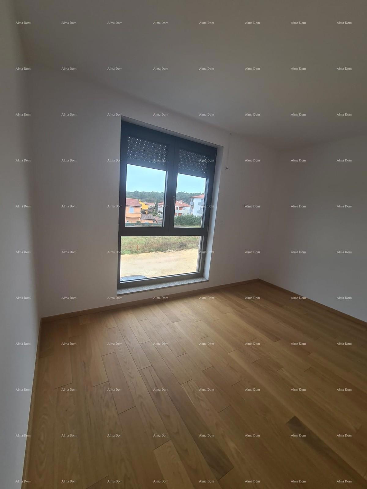 In vendita moderno, completamente nuovo appartamento a Ližnjan, 78,55 m²