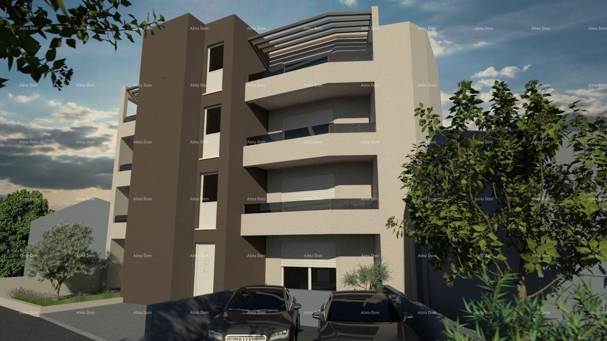 Vendita - appartamento con terrazza in costruzione, nuovo progetto residenziale, Ližnjan!