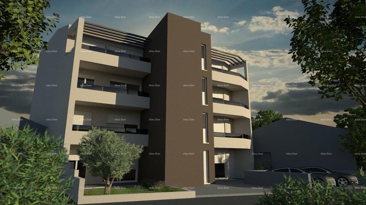 Vendita - appartamento con terrazza in costruzione, nuovo progetto residenziale, Ližnjan!