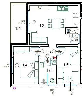 PULA! NUOVO PROGETTO! Appartamento a 200 m dal centro