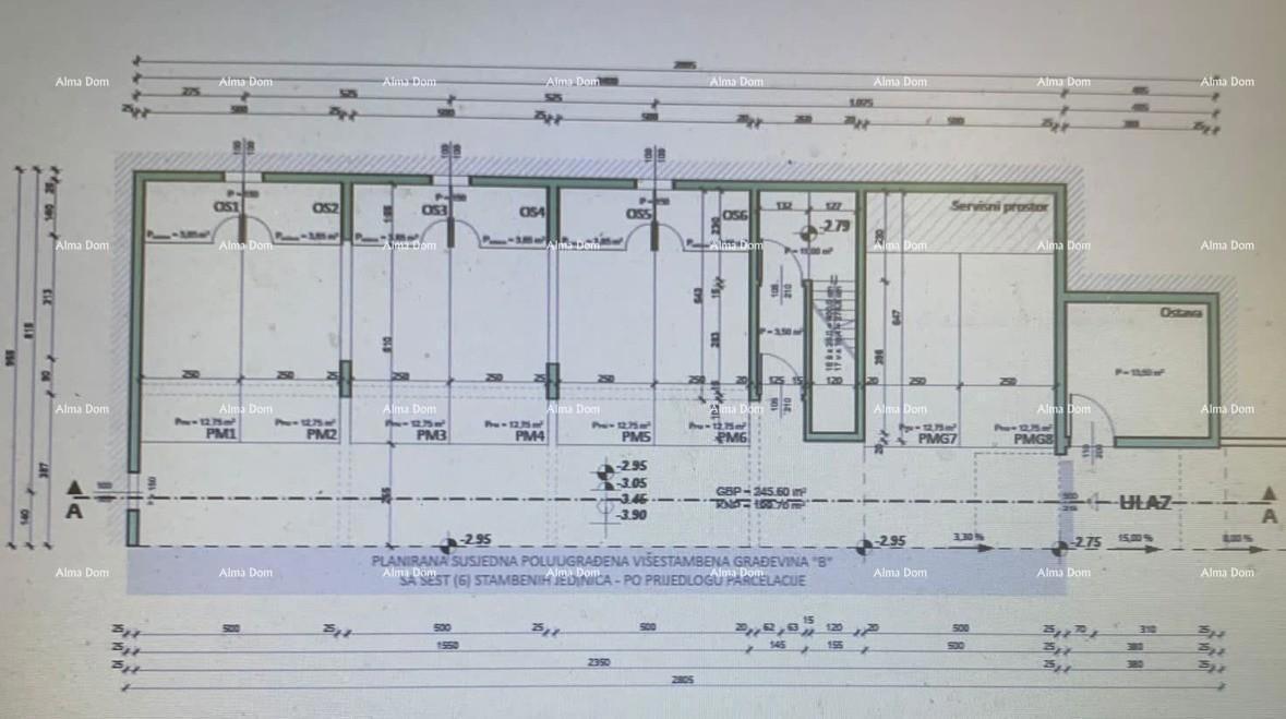 Umag! Lovrečica – nuova costruzione in ottima posizione.