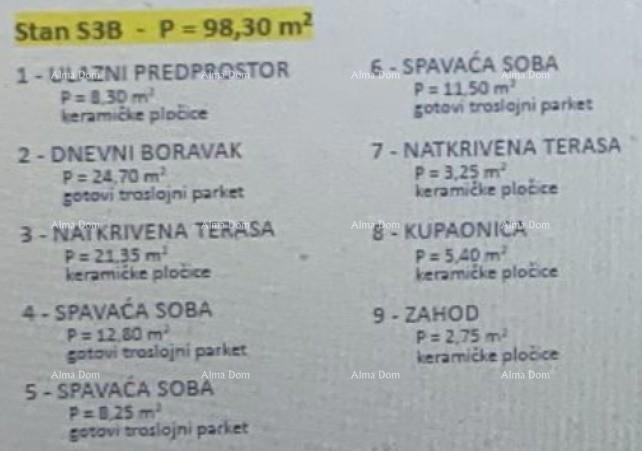 Umag! Lovrečica – nuova costruzione in ottima posizione.