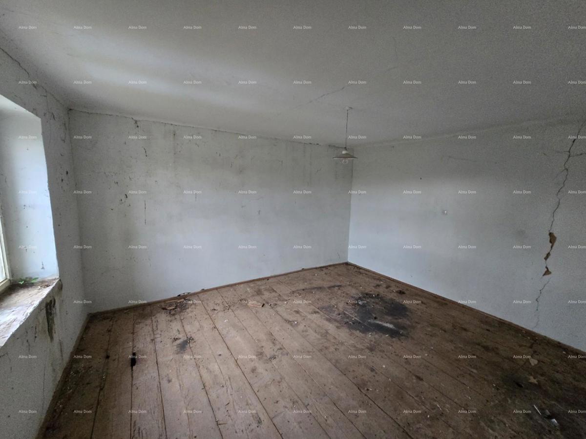 Galižana – casa in pietra con terreno edificabile e cisterna