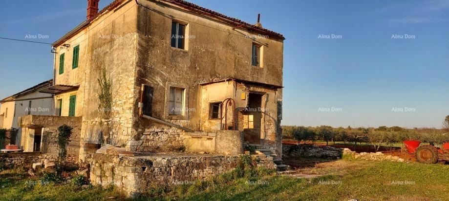Galižana – casa in pietra con terreno edificabile e cisterna