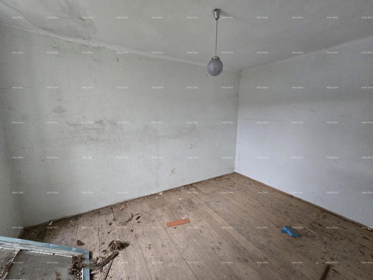 Galižana – casa in pietra con terreno edificabile e cisterna