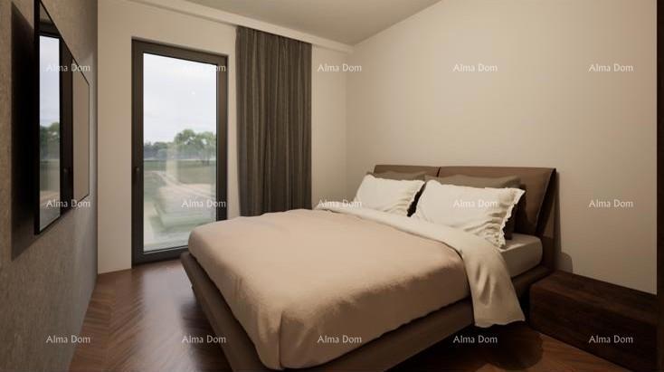 Stan a Ližnjanu, 1000 m dal mare, con terrazza e posto auto