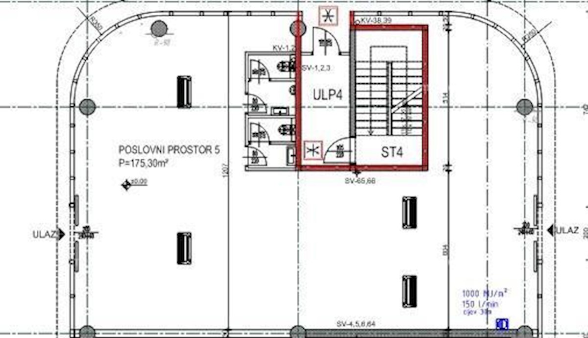 Vendita di spazi per uffici in un nuovo progetto residenziale-commerciale, Parenzo