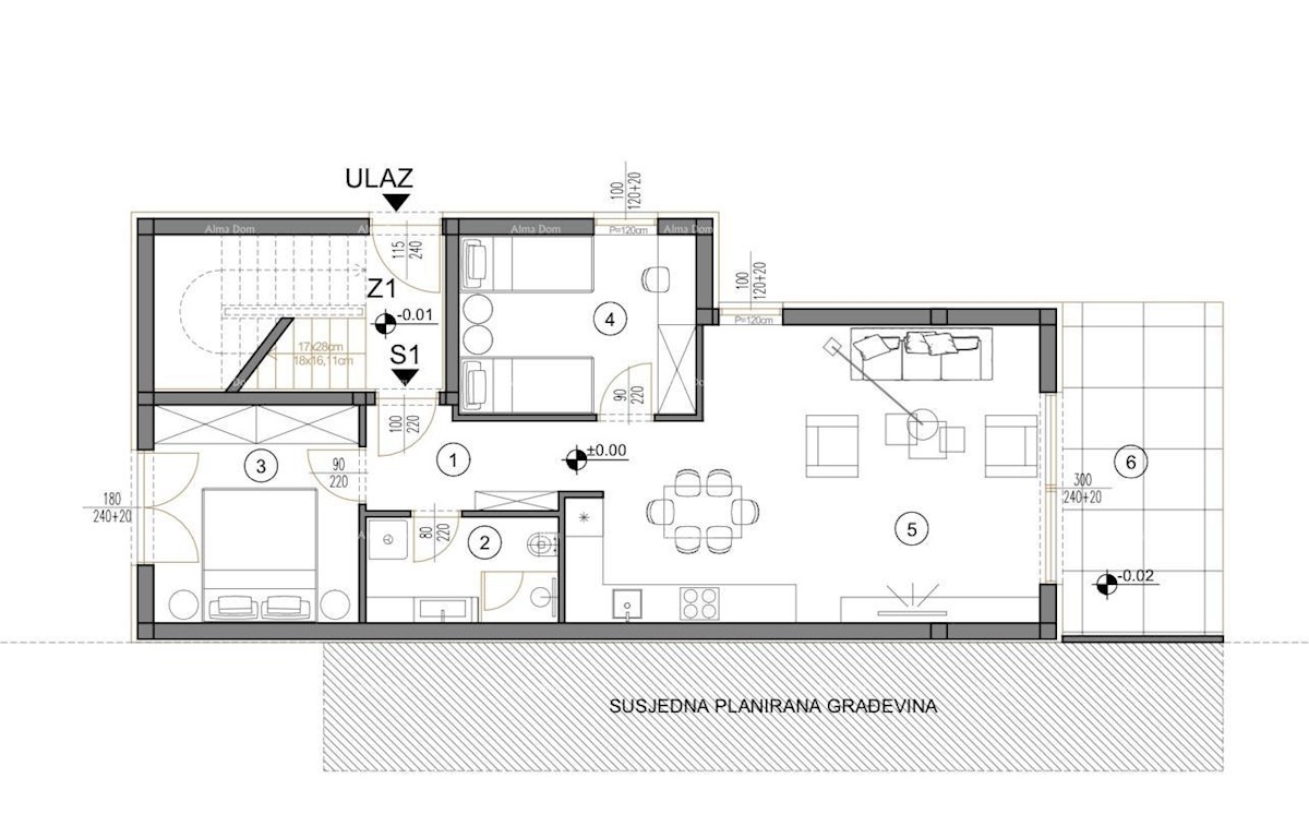 Nuovo progetto in costruzione, attualmente in fase Roh-Bau, Medolino!