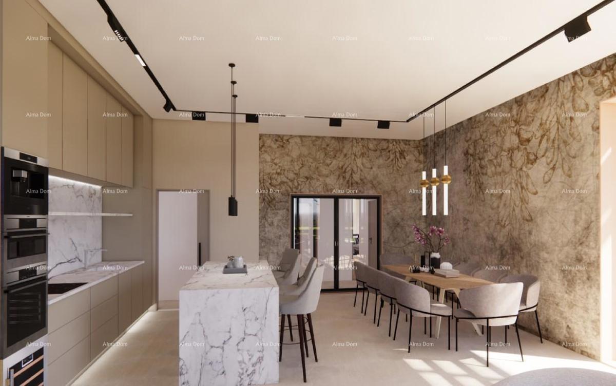 Ville di lusso in vendita, design moderno con piscine, dintorni di Dignano! VA