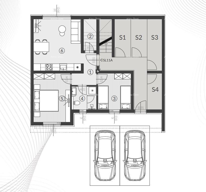 Appartamenti in vendita in un nuovo complesso residenziale, Štinjan!