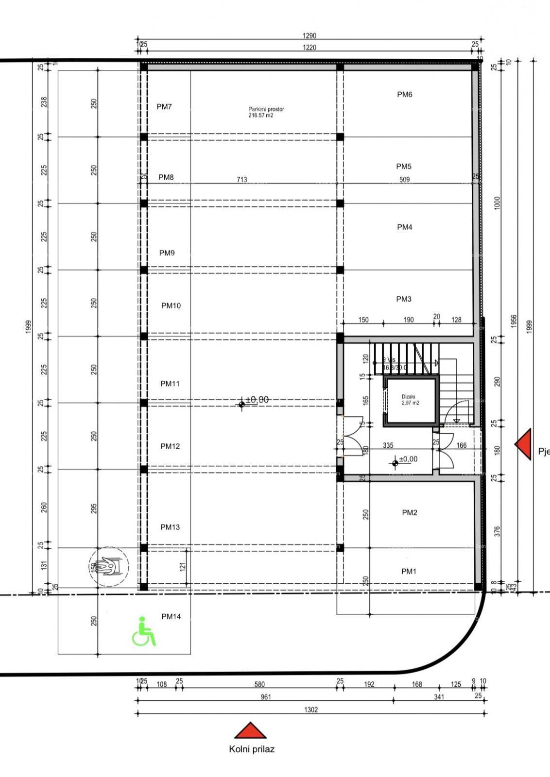 Nuovo progetto! Appartamenti in vendita in un nuovo edificio, Pola, centro!