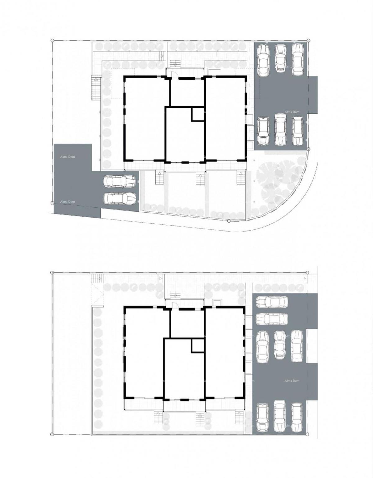 Nuovo, moderno progetto residenziale,  Pošesi, Medulin!