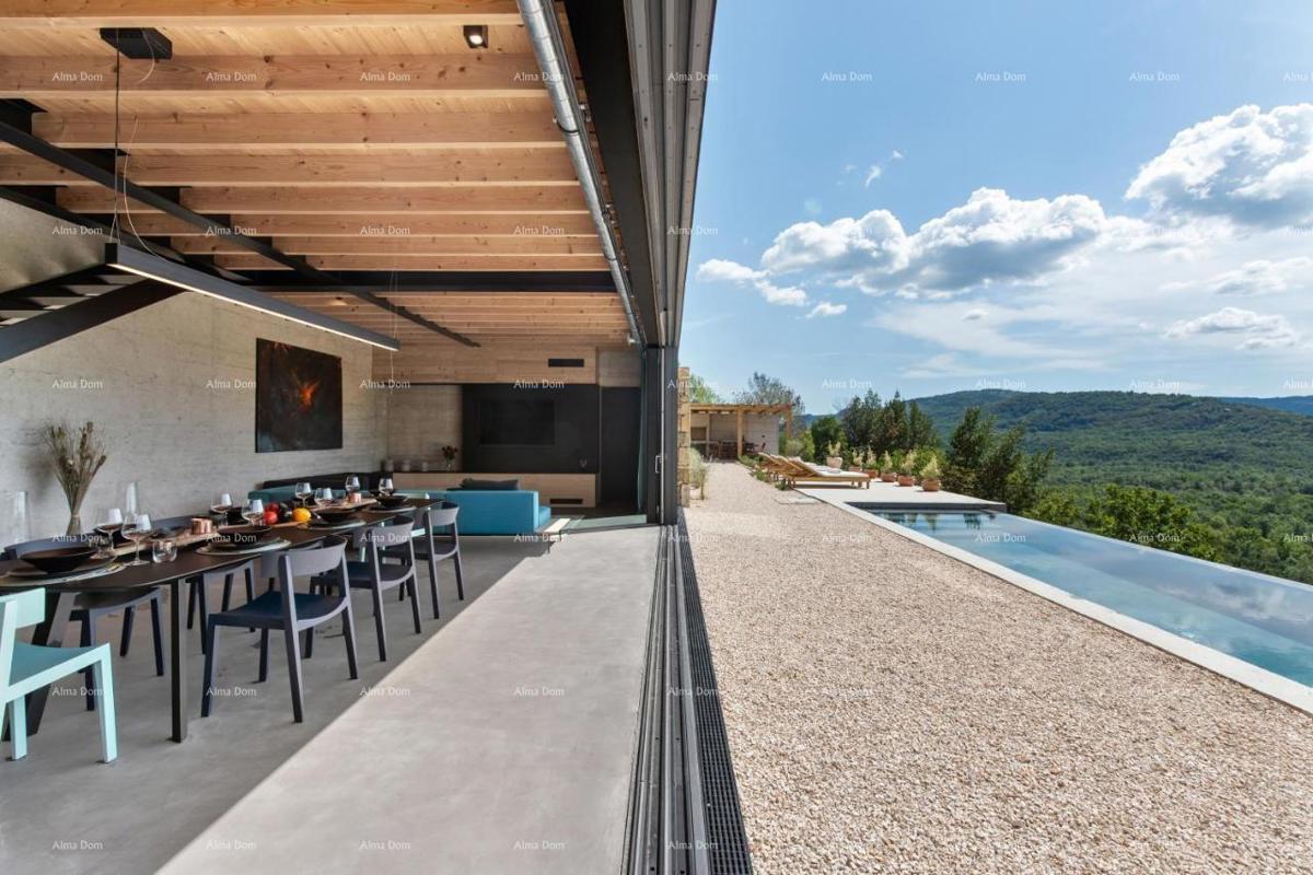 Lussuosa villa con vista su Motovun!