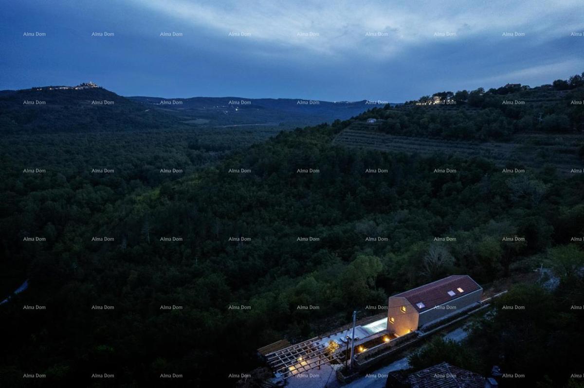 Lussuosa villa con vista su Motovun!