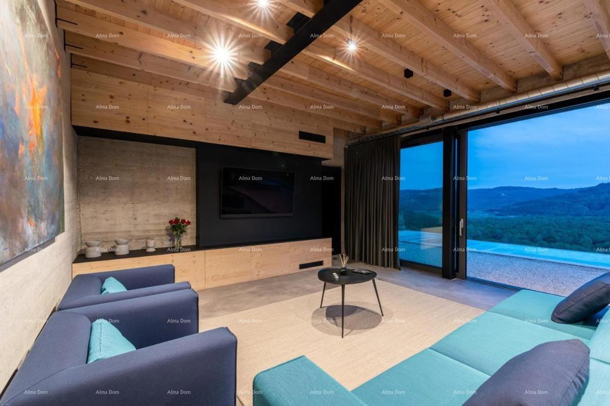 Lussuosa villa con vista su Motovun!