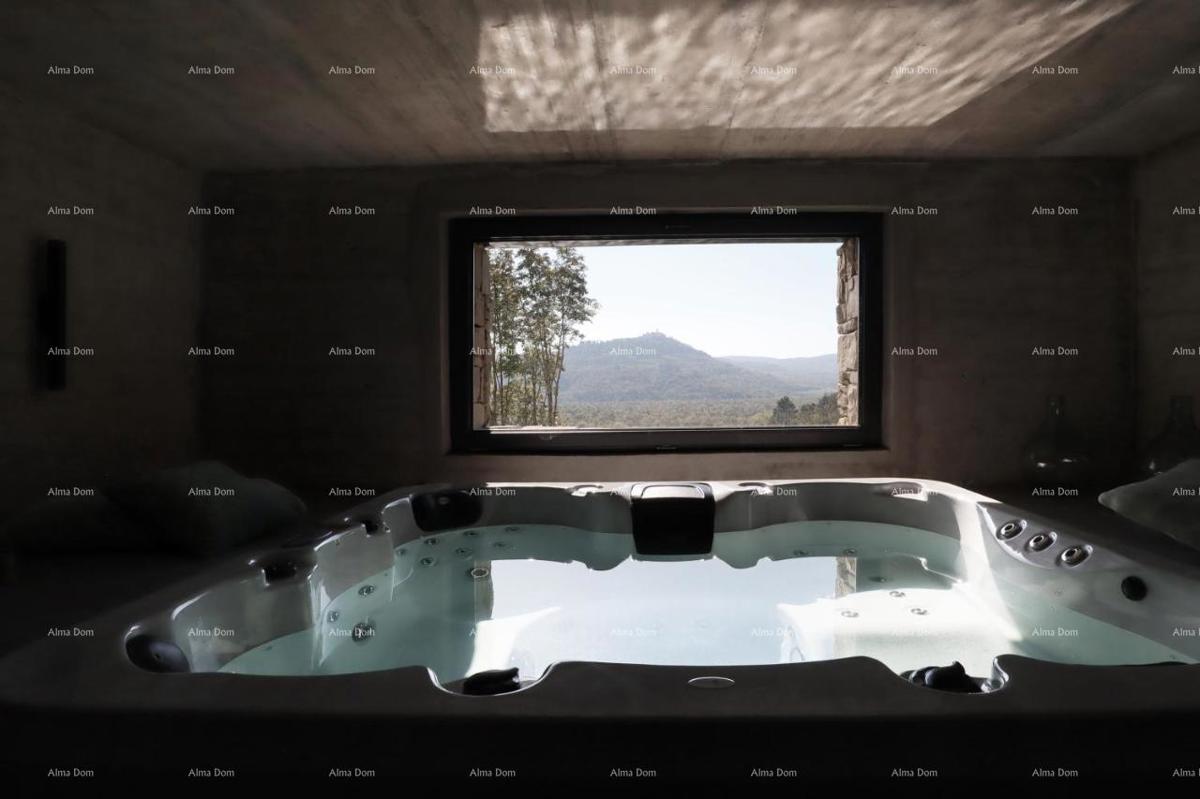 Lussuosa villa con vista su Motovun!