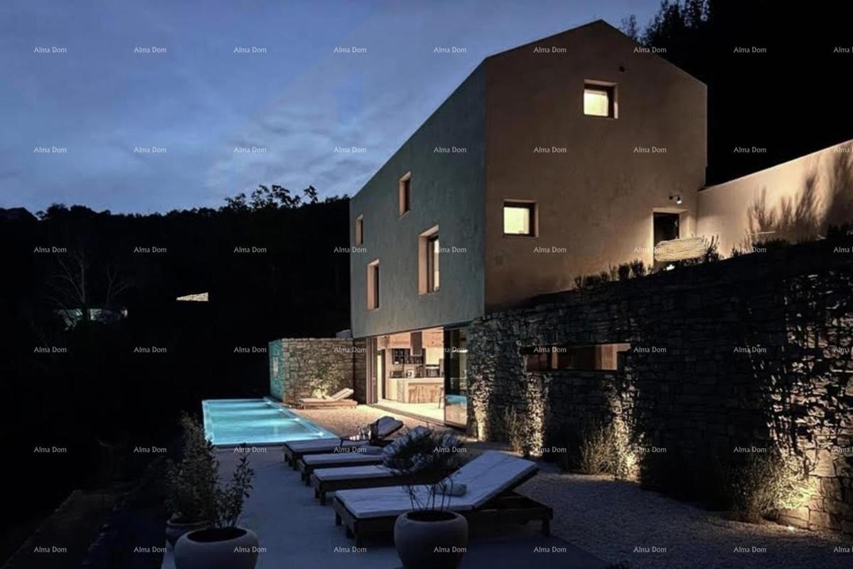 Lussuosa villa con vista su Motovun!
