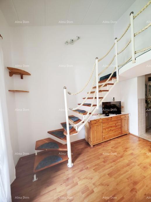 Červar Porat, Splendido appartamento su due piani, 39m2 – 400 m dal mare