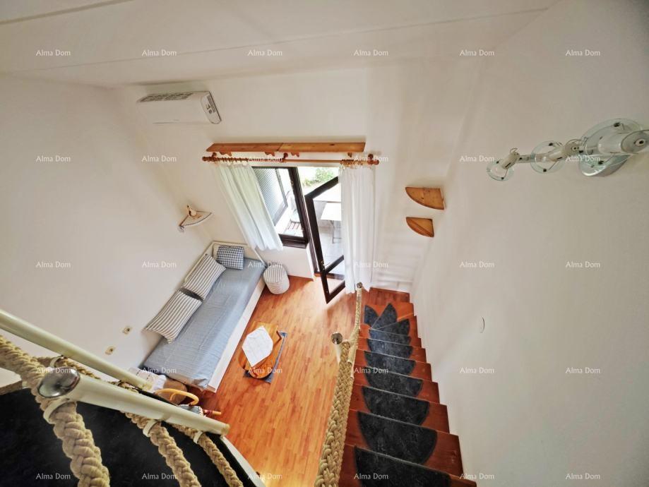 Červar Porat, Splendido appartamento su due piani, 39m2 – 400 m dal mare