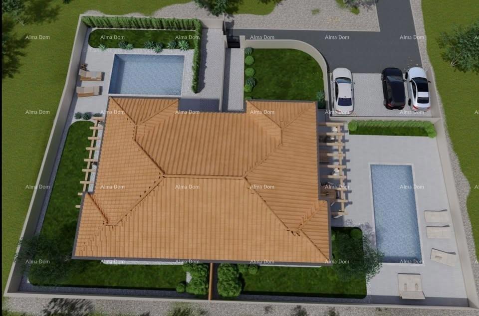 Due ville moderne con piscina e sauna in costruzione - Istria