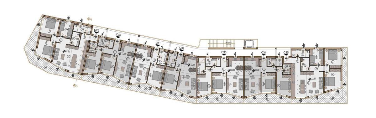 Vendita di appartamenti moderni in un edificio esclusivo con vista sulla Marina, Pola!