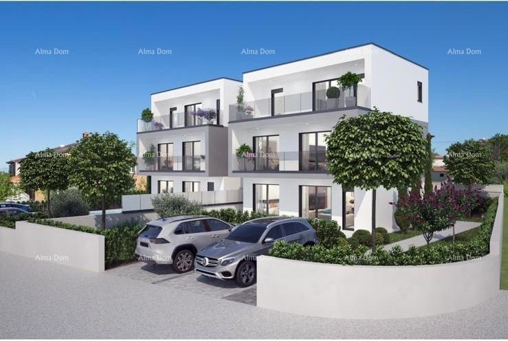 Poreč, Žbandaj, Appartamento duplex di 89 m² in nuova costruzione