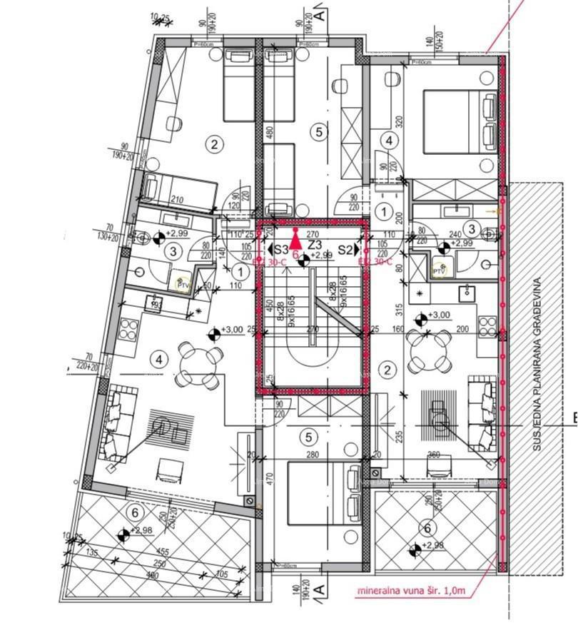 Vendita! Appartamento in nuova costruzione con due posti auto, Pula, Valdebek!